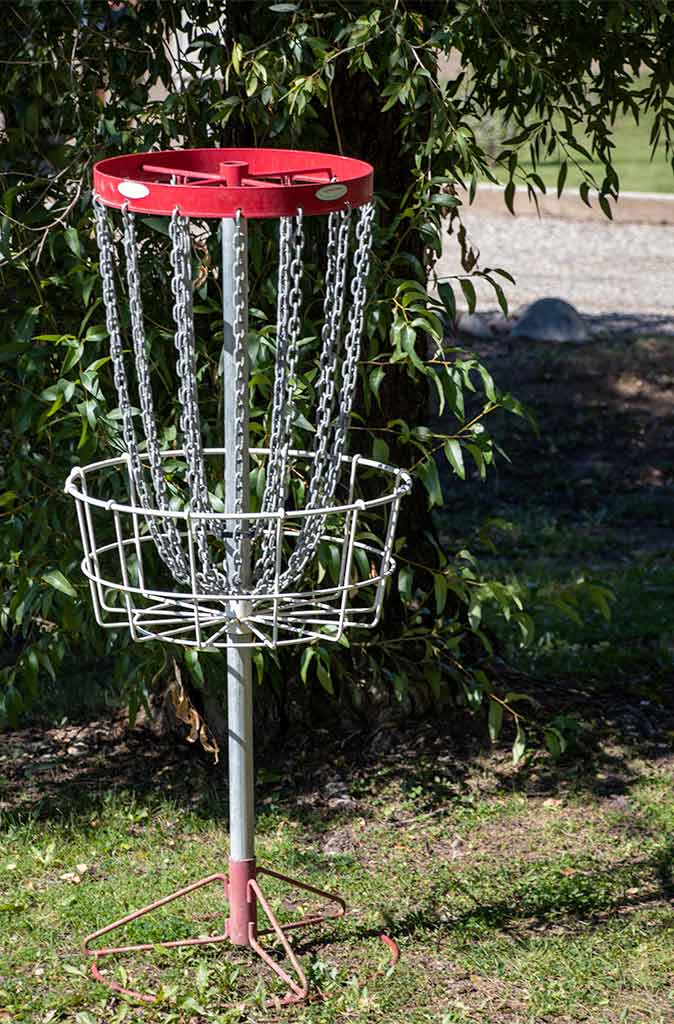 Frisbee Golf at Island Acres Resort Motel Amenities