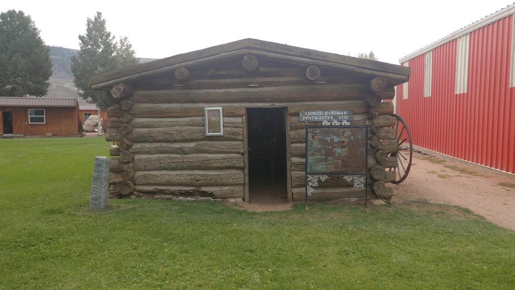 Photo of the first post office in Gunnison, Why you should Visit the Gunnison Pioneer Museum